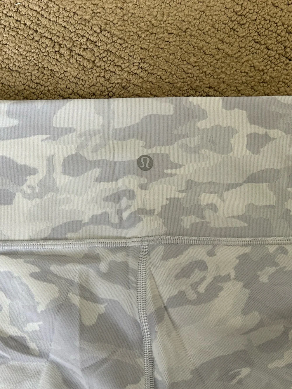Lululemon Camo Leggings, Size 8
